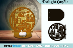 Construction Tealight Candle Holder Lasercut BUNDLES Product Image 8