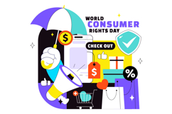 10 World Consumer Rights Day Illustration Product Image 4