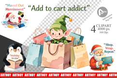 Clipart Consumerism and Spending Satire Quotes Product Image 1