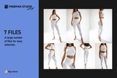 Leggings and Tank-Top Mock-Up Set Product Image 6