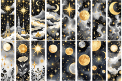 Mystic Tarot Design| Celestial Printable Bookmark Bundle Product Image 2