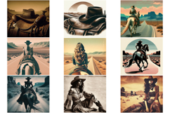 Western|Vintage Cowgirl|Free Spirit Woman|Tumbler Bundle Product Image 3