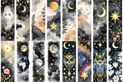 Mystic Tarot Design| Celestial Printable Bookmark Bundle Product Image 6