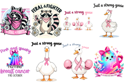 Breast Cancer Awareness T Shirt Sublimation Bundle Product Image 3