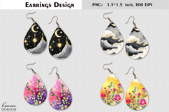 Vintage Celestial Earring | Retro Magic Design|Mythical Moon Product Image 1