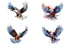 20 American Eagle Patriotic Flag Logo Illustration JPG Product Image 4