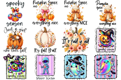 Cozy Fall Quote Towel Sublimation Bundle|Spooky Season Product Image 4