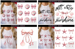 Summer Funny Quotes T Shirt Bundle|Coquette Pearl Bow Product Image 7