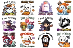 Spooky Halloween |Funny Quotes T-Shirt and Mug Bundle Product Image 6