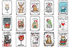 Funny Christmas Quotes|Trendy T Shirt Sublimation Bundle Product Image 2