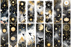 Mystic Tarot Design| Celestial Printable Bookmark Bundle Product Image 7