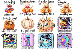 Iridescent Halloween Candy Tote Bag|Fall Quotes Bundle Product Image 4