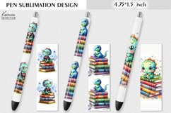 Funny Dinosaur |Book Lover |Summer Pen Wraps Product Image 1