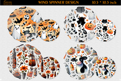 Funny Spooky Halloween| Halloween Wind Spinner Design Product Image 1