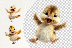 Funky Duckling 28 PNG Clipart Bundle 4K UHD Transparent BG Product Image 5