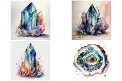 36 Crystal Illustration Design Collection Mystical JPG Product Image 4