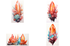 36 Crystal Illustration Design Collection Mystical JPG Product Image 5