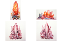 36 Crystal Illustration Design Collection Mystical JPG Product Image 6