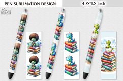 Funny Dinosaur |Book Lover |Summer Pen Wraps Product Image 1