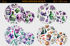 Funny Spooky Halloween| Halloween Wind Spinner Design Product Image 1