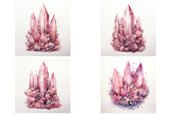 36 Crystal Illustration Design Collection Mystical JPG Product Image 7