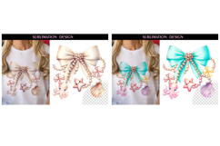Summer Funny Quotes T Shirt Bundle|Coquette Pearl Bow Product Image 8