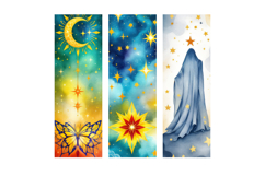 Mystic Tarot Design| Celestial Printable Bookmark Bundle Product Image 13