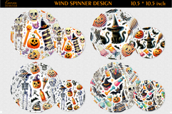 Funny Spooky Halloween| Halloween Wind Spinner Design Product Image 1