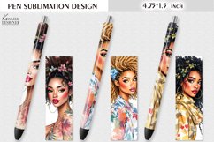 Fashion Girl |Watercolor Pen Wraps Product Image 1