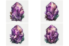 36 Crystal Illustration Design Collection Mystical JPG Product Image 10