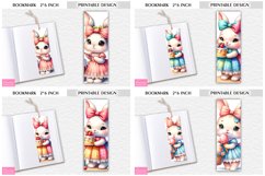 Cute Bunny Printable Design|3d Cartoon Easter Bookmark Product Image 1