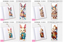 Cute Bunny Printable Design|3d Cartoon Easter Bookmark Product Image 1