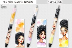 Fashion Girl |Watercolor Pen Wraps Product Image 1