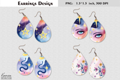 Vintage Celestial Earring | Retro Magic Design|Mythical Moon Product Image 1