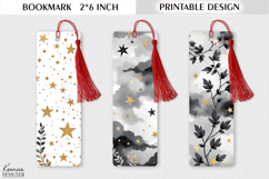 Golden Celestial Printable Bookmark |Constellation Bookmark Product Image 1
