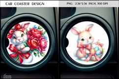 Easter Bunny|Cute Animal Car Coaster Design Product Image 1