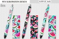 Watermelon Design|Watercolor Summer Pen Wraps Product Image 1