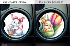 Easter Bunny|Cute Animal Car Coaster Design Product Image 1