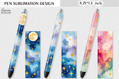 Colorful Magic and Celestial |Clouds|Space Pen Design Product Image 1