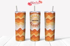 Probably Contains Alcohol | 20oz Tumbler Sublimation Wrap Product Image 1