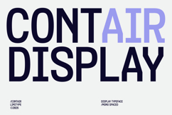 Contair - Monospaced Font Product Image 1
