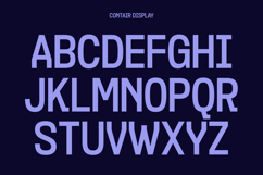 Contair - Monospaced Font Product Image 4