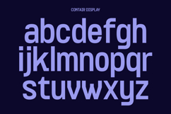 Contair - Monospaced Font Product Image 5