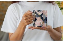 Contemporary Pink and Blue | Mug sublimation design Product Image 2