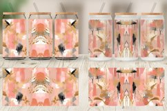 Contemporary Art Pink Glass Can Wraps Product Image 6