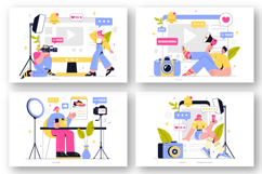 9 Digital Marketing Content Creation Illustration Product Image 3