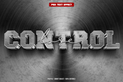 Control 3D editable text effect Product Image 1