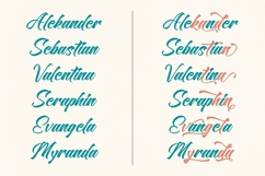 Contynew Kastifu - Bold Calligraphy Font Product Image 8