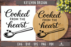 Cooked From The Heart SVG