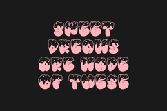Cookice Cute Food Dripping Deliciously Font Product Image 3